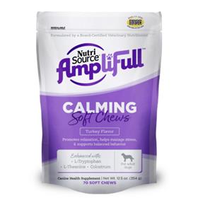 NutriSource Amplifull Soft Chew Calming Treats for Dogs