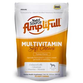 NutriSource Amplifull Soft Chew Multivitamin Dog Treats