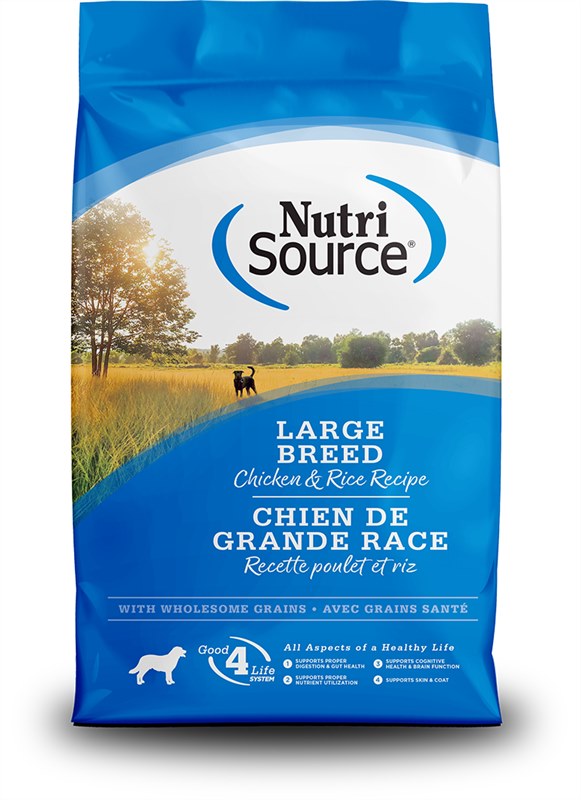 NutriSource Large Breed Adult Chicken and Rice