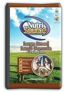 NutriSource Large Breed Grain Free Lamb