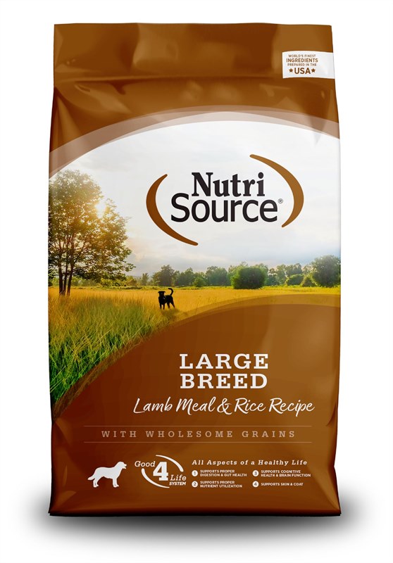Nutrisource Large Breed Lamb Meal and Rice