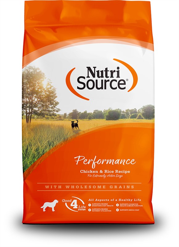 Nutrisource Performance Chicken and Rice Dry Dog Food
