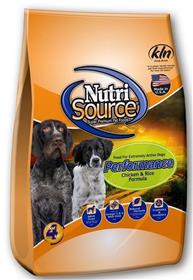 Nutrisource Performance Chicken and Rice Dry Dog Food