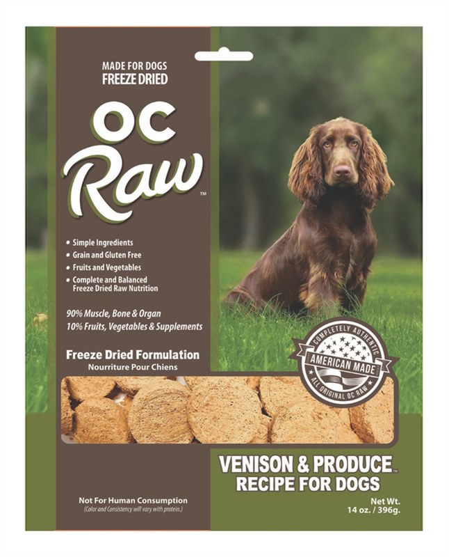 OC RAW Freeze Dried Venison
