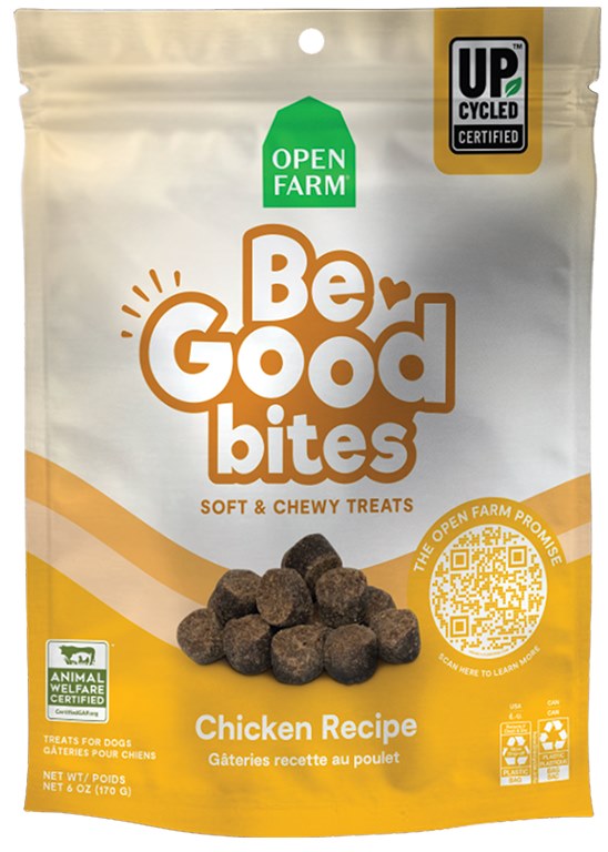 Open Farm Be Good Bites Chicken Dog Treats