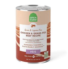 Open Farm Chicken Grass Fed Beef Pate for Dogs