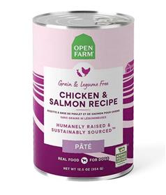 Open Farm Chicken Salmon Pate for Dogs