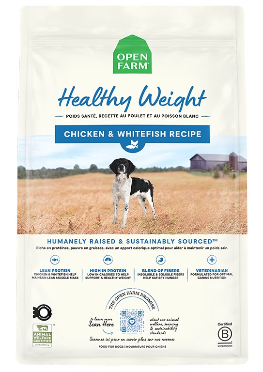 Open Farm Chicken Whitefish Healthy Weight Dry Dog Food