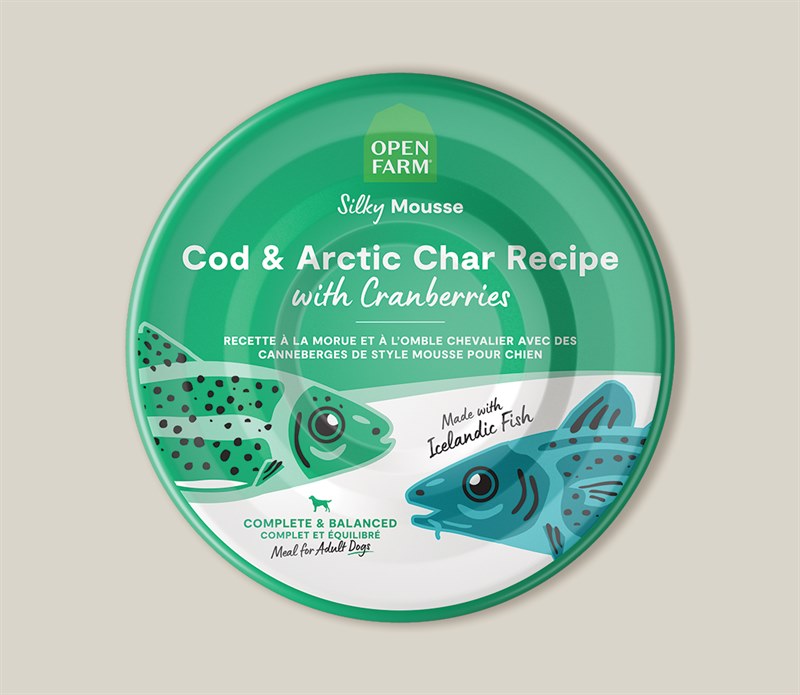 Open Farm Dog Can Icelandic Cod Arctic Char