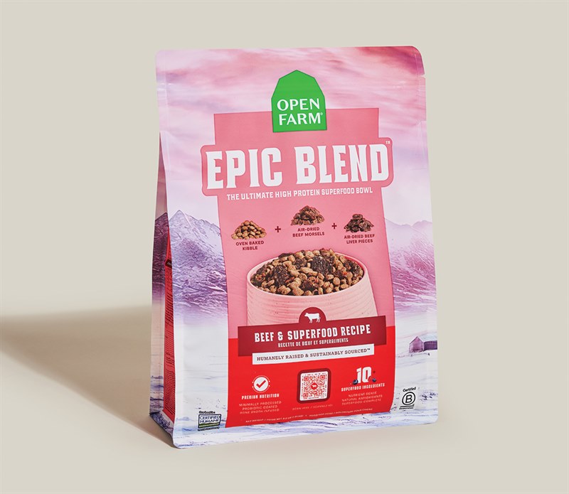 Open Farm Dog Dry Epic Blend Beef Superfood
