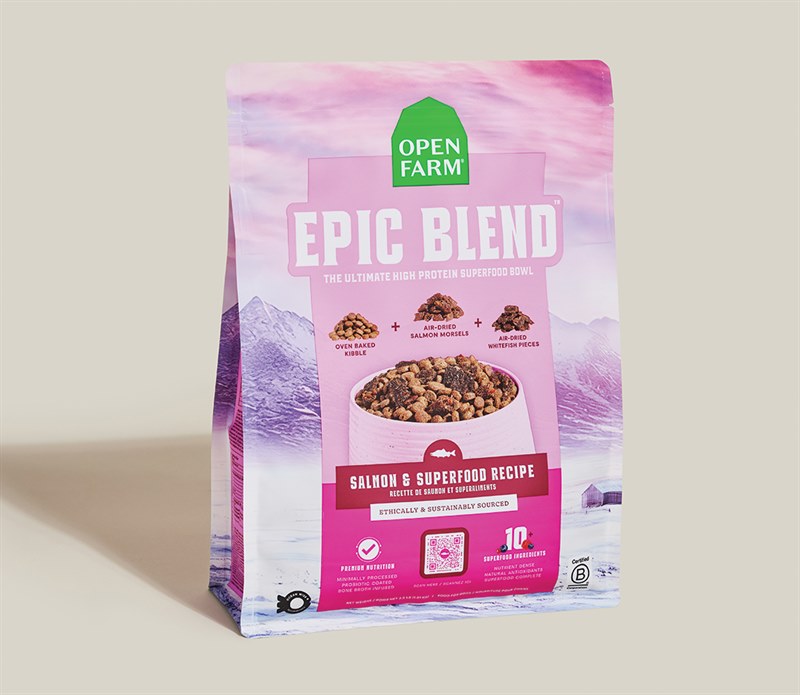 Open Farm Dog Dry Epic Blend Salmon Superfood 