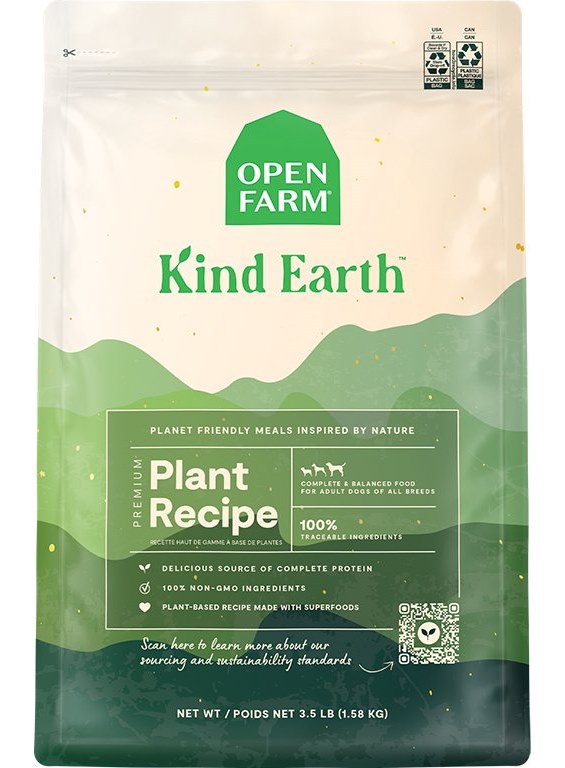 Open Farm Dog Dry Kind Earth Premium Plant Recipe
