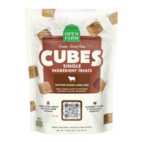 Open Farm Dog Treat FD Raw Lamb Liver Cubes