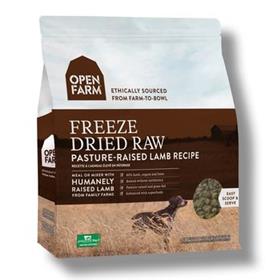 Open Farm Freeze Dried Raw Dog Food Pasture Raised Lamb Recipe
