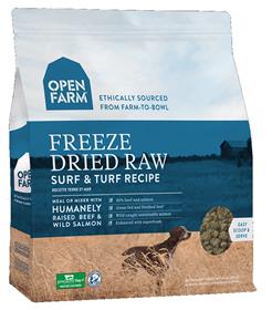 Open Farm Freeze Dried Raw Dog Food Surf and Turf Recipe