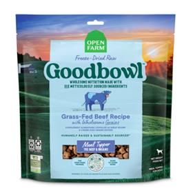 Open Farm Goodbowl Grass Fed Beef Recipe Freeze Dried Raw Topper