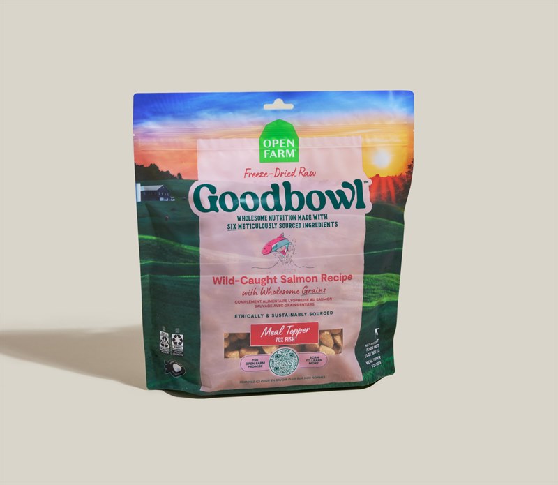 Open Farm Goodbowl Wild Caught Salmon Freeze Dried Raw Topper