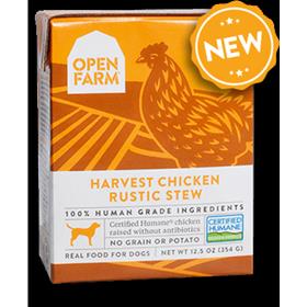 Open Farm Harvest Chicken Rustic Stew Dog Wet Food