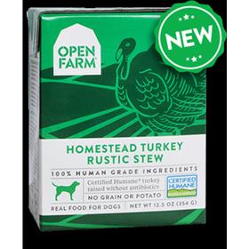 Open Farm Homestead Turkey Rustic Stew Dog Wet Food