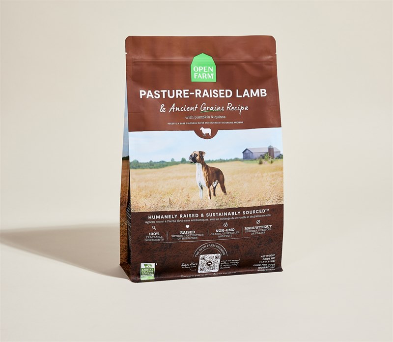Open Farm Pasture Raised Lamb Ancient Grains Dry Dog Food