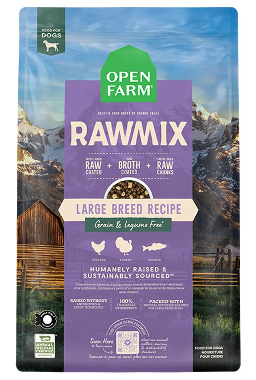 Open Farm RawMix Large Breed Grain Free Recipe Dry Dog Food