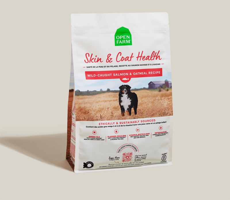 Open Farm Salmon Oatmeal Skin Coat Health Dry Dog Food
