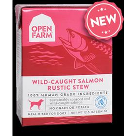 Open Farm Wild Caught Salmon Rustic Stew Dog Wet Food