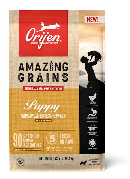 Orijen Amazing Grains Puppy Dry Dog Food