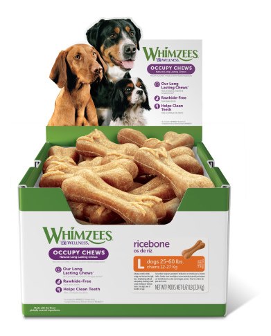 Paragon Vegetarian Rice Bone Dental Dog Treat