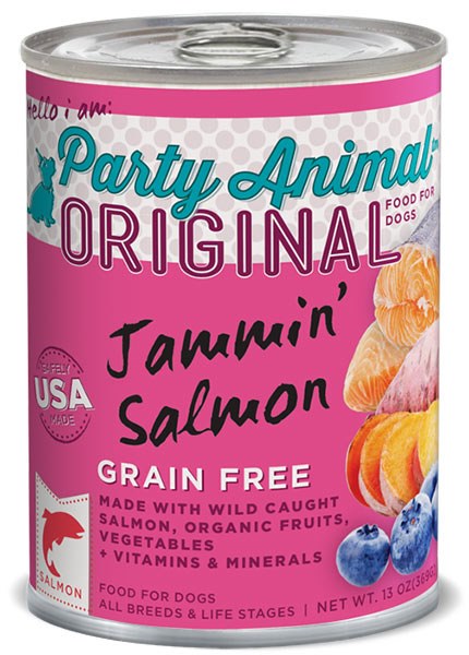 Party Animal Grain Free Jammin Salmon Canned Dog Food