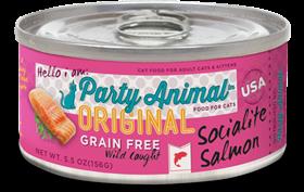 Party Animal Organic Grain Free Socialite Salmon Cat