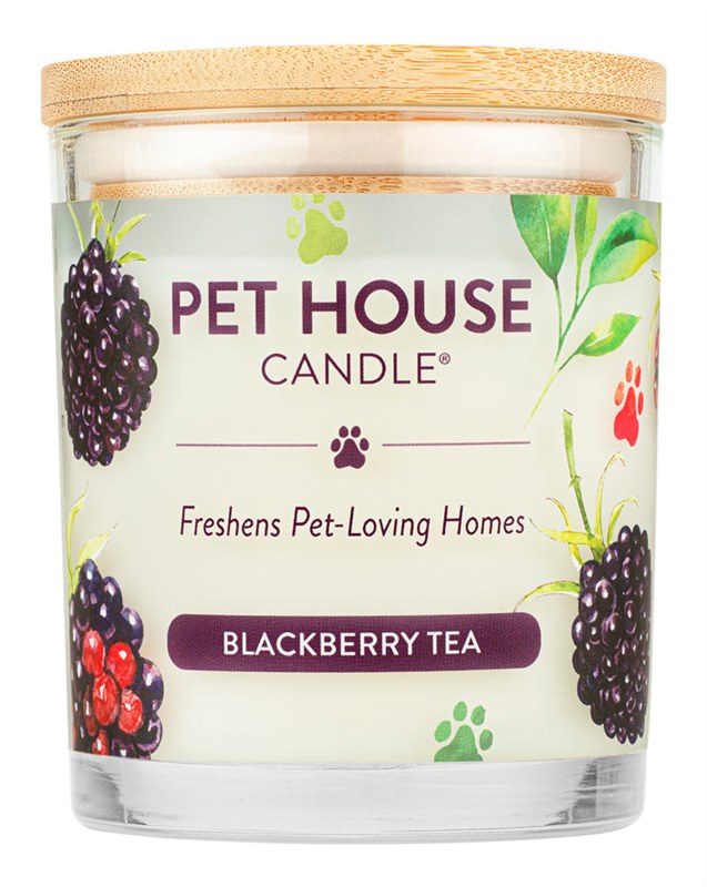 Pet House Candle Blackberry Tea
