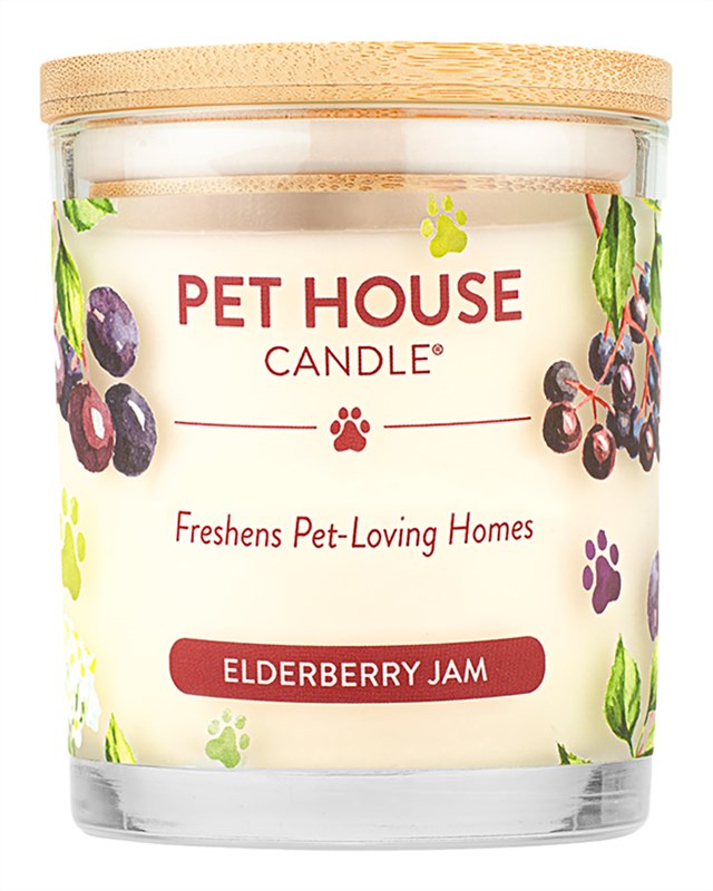 Pet House Candle Elderberry Jam