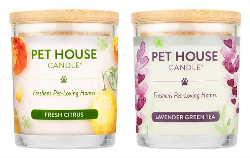 Pet House Candle Lavender Green Tea