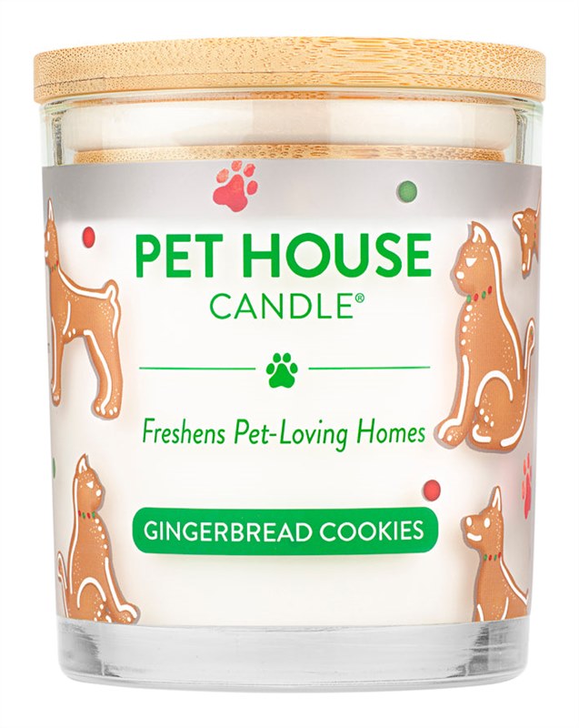 Pet House Candle SEASONAL Winter Ginger Bread Cookies