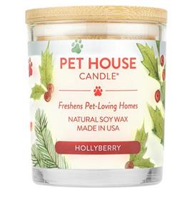 Pet House Candle Winter Hollyberry