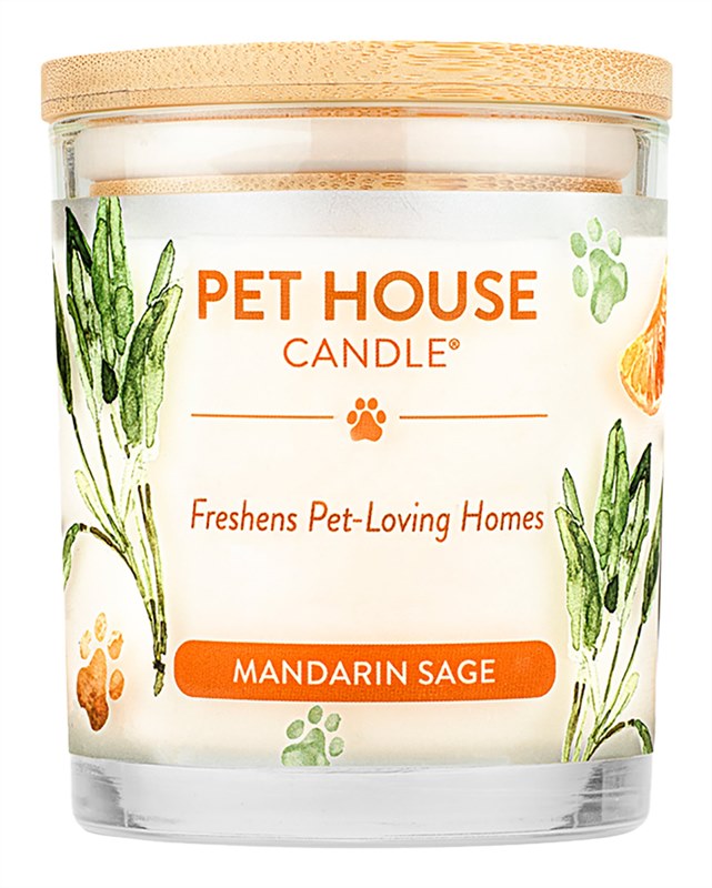 Pet House Mandarin Sage Pet House Soy Candle