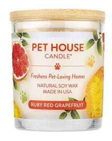 Pet House Ruby Red Grapefruit Candle