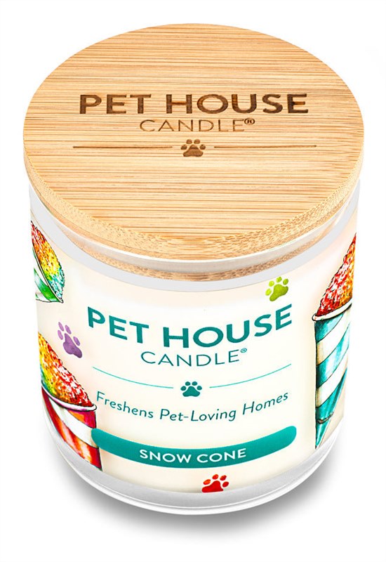 Pet House Snow Cone Candle