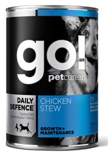 Petcurean GO DAILY DEFENCE Chicken Stew DOG FOOD