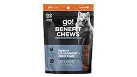 Petcurean Go Benefit Chews Weight Management Joint Care Chicken Dog Treats