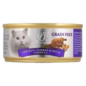 Petcurean GO Natural Chicken Turkey and Duck Canned Cat Food