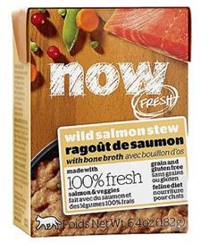 Petcurean Now Fresh Grain Free Wild Salmon Stew Wet Cat Food
