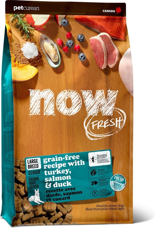 Petcurean NOW Grain Free Large Breed Senior Recipe