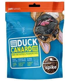 Petcurean Spike Grain Free Duck Jerky for Dogs