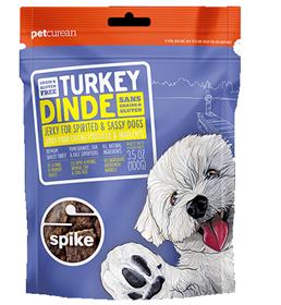 Petcurean Spike Grain Free Turkey Jerky for Dogs