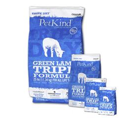 Petkind Green Lamb Tripe Dry Dog Food