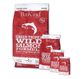 Petkind Green Tripe and Wild Salmon Dry Dog Food