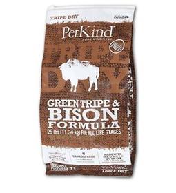 PetKind Tripe Dry Green Tripe and Bison Dry Dog Food