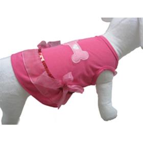 Pink Dress with Side Bows